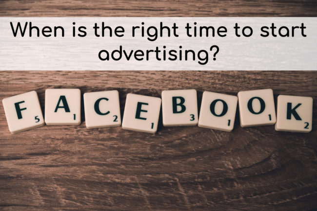 advertising When to Start Paid Advertising